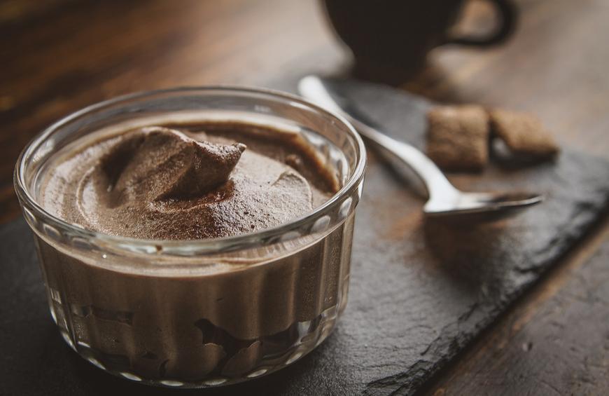 gezonde chocolademousse